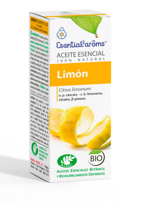 Aceite esencial LIMÓN BIO 10 ml