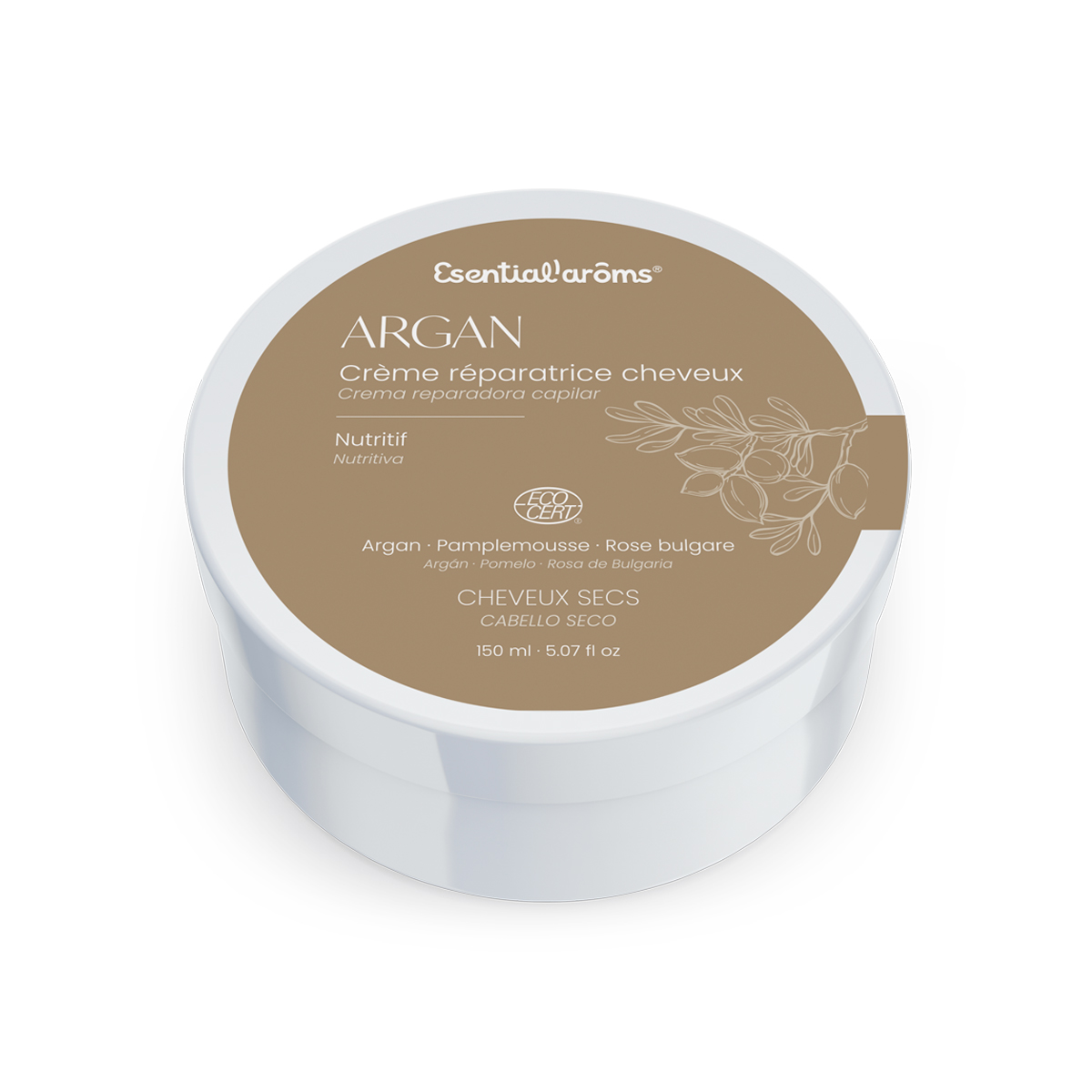 Crema reparadora capilar argan