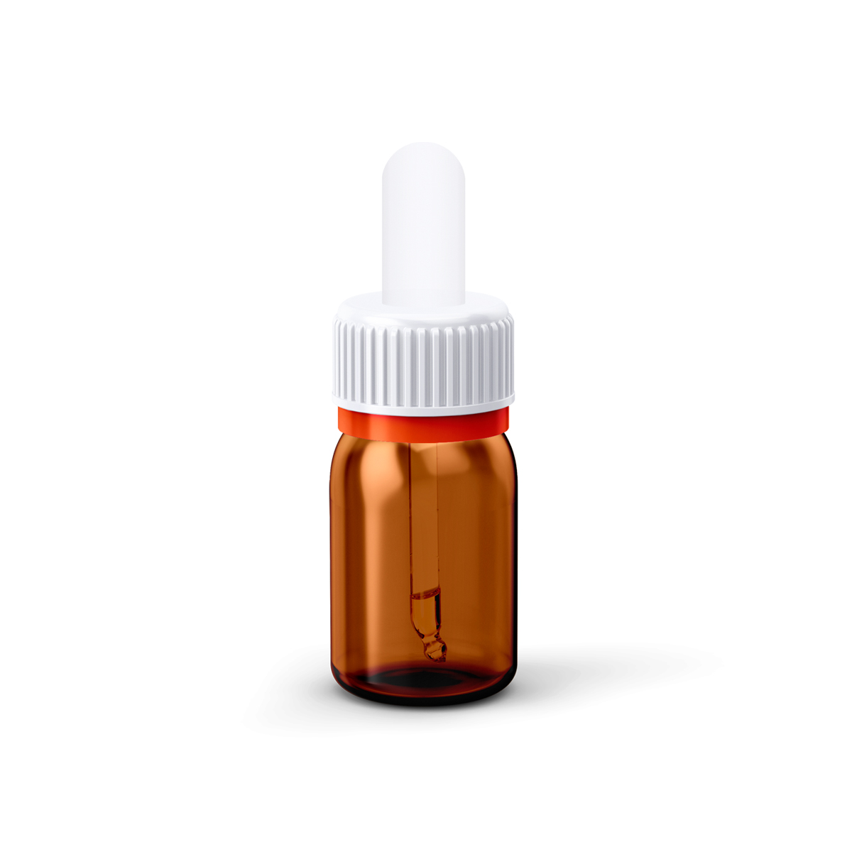 Frasco cuentagotas con precinto 15ml