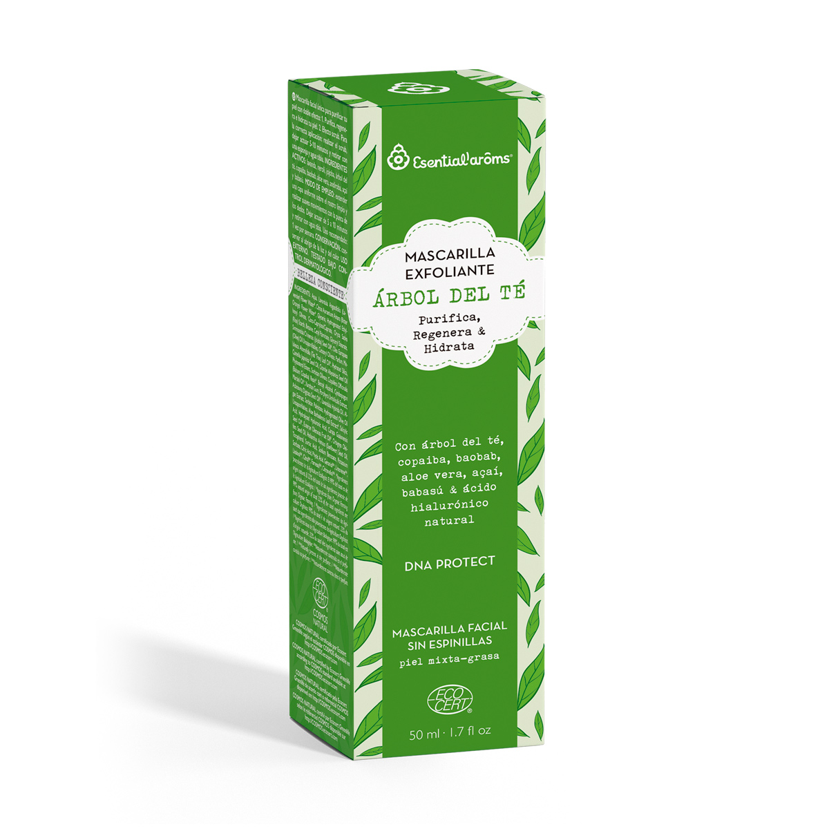 Mascarilla exfoliante arbol del te 50ml