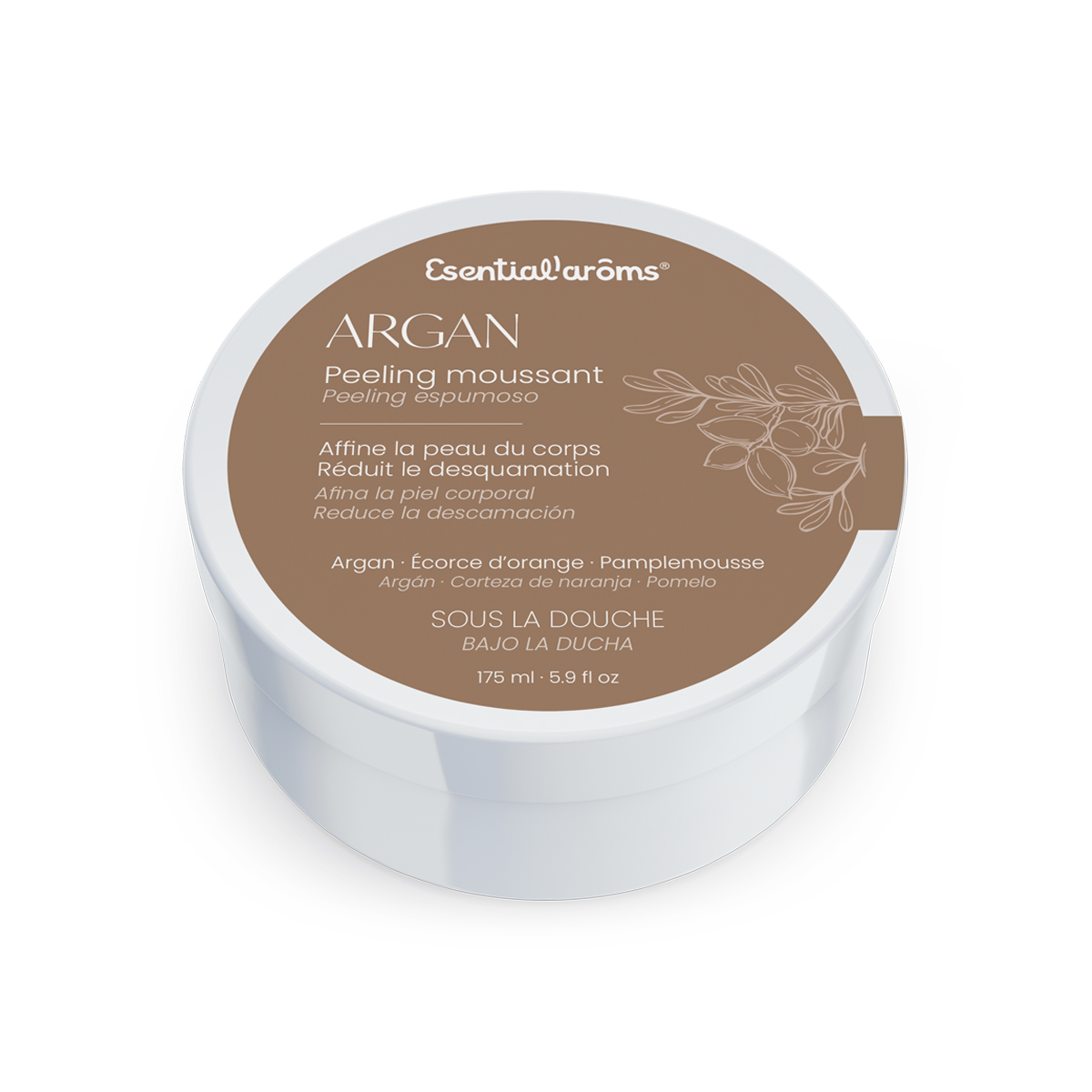 Peeling espumoso argan