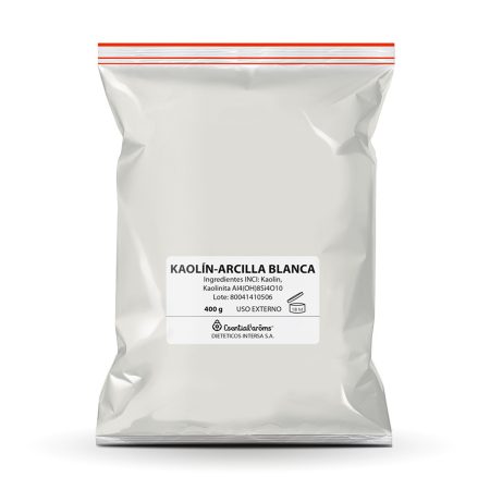 Arcilla blanca bolsa 400g