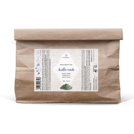 Arcilla verde bolsa 400g